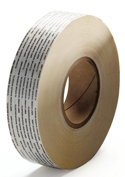 Additional Services Tapes Requiring Uncoated Slit Edges Please refer to the guidelines below when specifying a striped adhesive coating for transfer and double coated tapes.