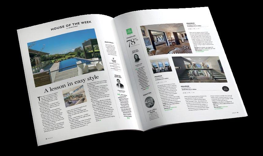 MAGAZINE EDITORIAL & ADVERTISING HOUSE/APARTMENT OF THE WEEK EDITORIAL FEATURE Reach qualified and informed buyers Published in metropolitan copies of Saturday s The