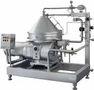 APPLICATIONS Seital brand series vertical disk stack centrifuges are fast and accurate, providing the assurance of reliable and
