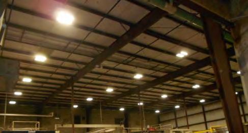 Case Studies Retrofit Warehouse Interior» Replaced metal halide and T8 office-type lighting with LED