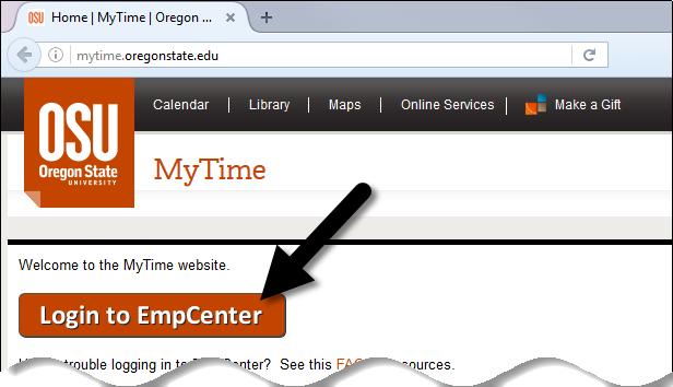 EmpCenter Overview Accessing EmpCenter EmpCenter is an online time and attendance system designed