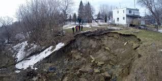 extreme floods Landslides Fires Earthquakes Tornadoes Ice jams, avalanches Melting