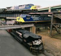 Railroads (CSX, NS) 1 Intercity Passenger Rail Operator (Amtrak) 1