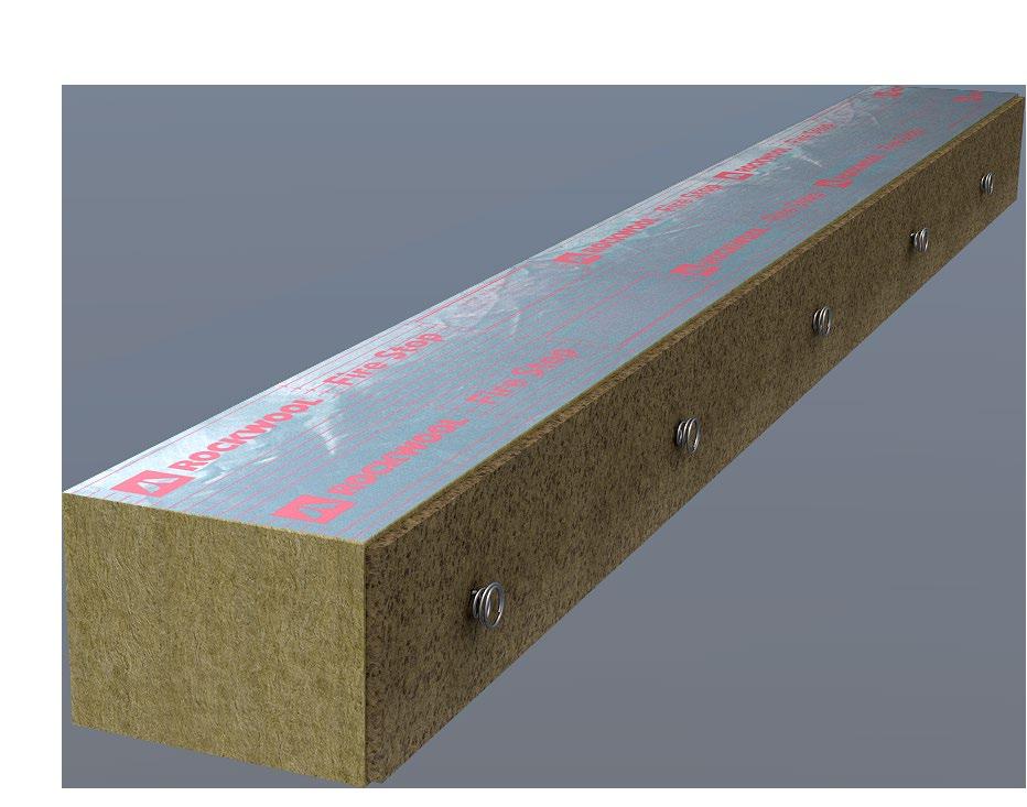 Advantages Fully tested to ASFP TGD 19: Fire resistance Test for open-state cavity barriers used in the external envelope or fabric of buildings Up to 60 minutes fire integrity and insulation