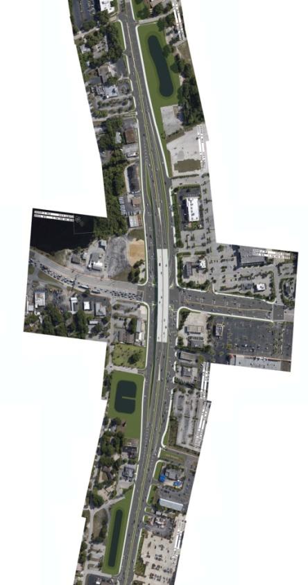 2.2 Loss of Businesses/Employment The acquisition of land by FDOT for the Flyover included 34 parcels totaling approximately 13.5 acres at the intersection of US Highway 17/92 and SR 436.