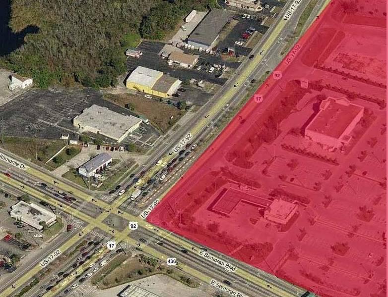 Exhibit 2-5, Properties impacted by Loss of Visibility and Accessibility (Indicated in Red) A quantitative measurement of the loss of marketability is not possible, at this time as the flyover is