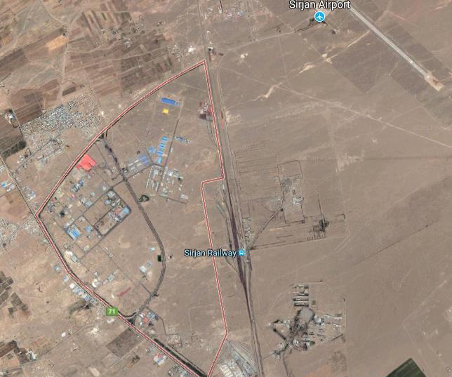 Back to map 1380 Ha area and direct access to rail, road and airport 50 km away from Iran's