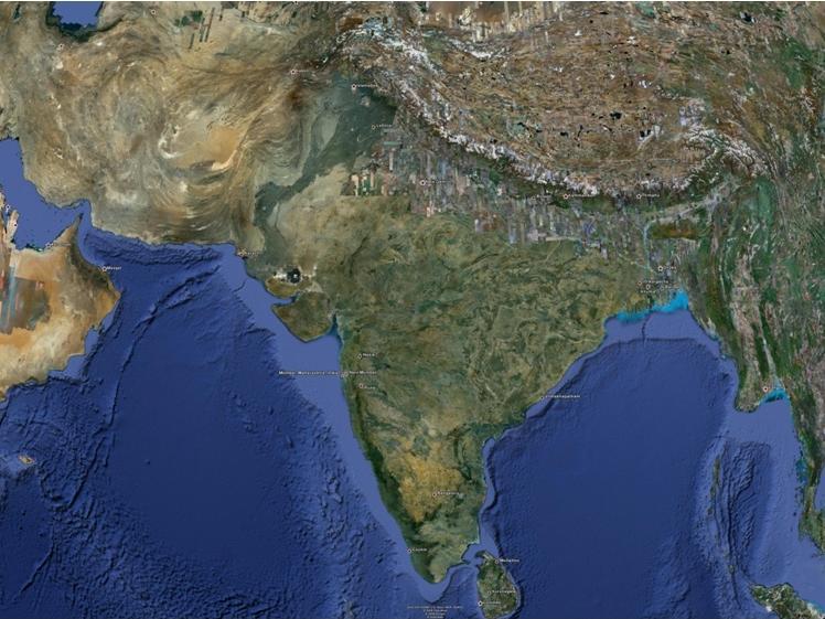 India is the 7th largest country by geographical