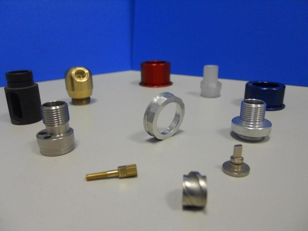 Production: turned parts Flange