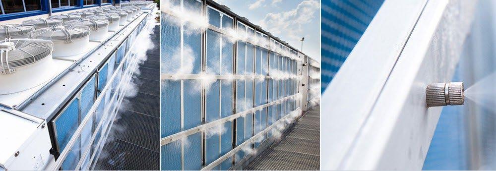 SMART COOLING TM Adiabatic pre-cooling panels *HIGHER cooling efficiency, with lower energy consumption.