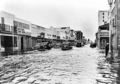 1947 Hurricanes Two hurricanes 12 inches of rain