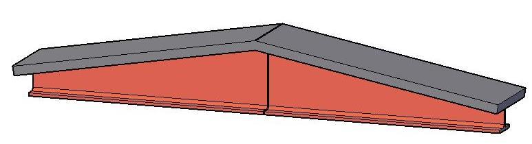(see Fig. 2-b) iii. With folded down neutral surface with plane deck. (see Fig.