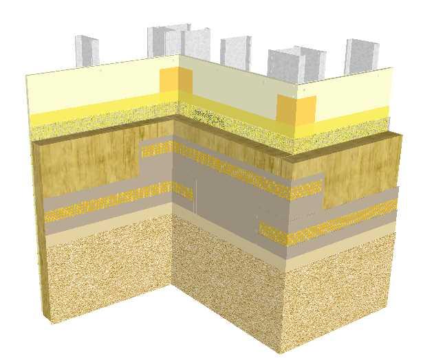 Inside and Outside Corner with Common Substrate and Detail No.: 56s.