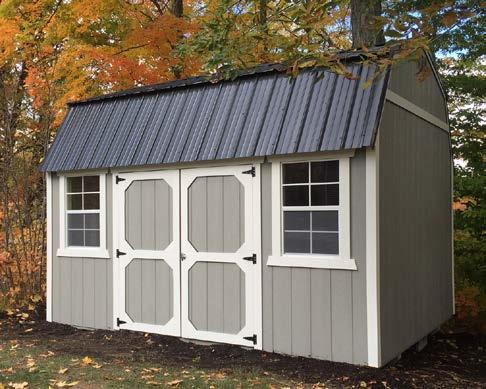 DOOR 2x3 WINDOW PAINT COLORS* SOLID COLOR APPEARANCE SHOWN WITH GAP GRAY PAINT & BARN WHITE SHOWN