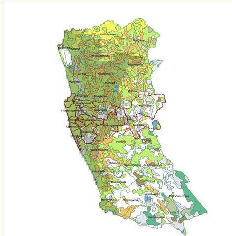 Define boundaries and flows: area of the study Jurisdictional boundaries: municipality, sub-region, province