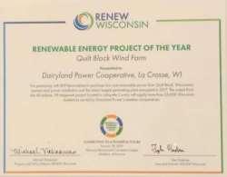 Renewable Energy Project of the