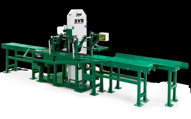 SVS Single Vertical Saw In any production plant, the more that the individual components share the same technology and parts, the less