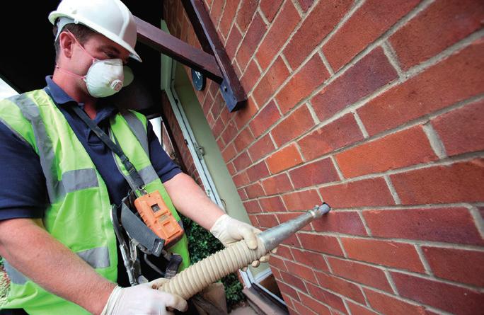 WALL INSULATION CAVITY WALL INSULATION If your home has cavity walls which are not insulated, or only partially insulated, then cavity wall insulation is an easy, cost effective first step to reduce