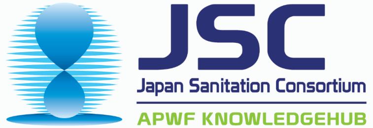 Japan Sanitation Consortium (JSC) Regional Water Knowledge Hub for Sanitation JSC Expertise Member organization of a regional network of water experts committed for sanitation improvement On-site and