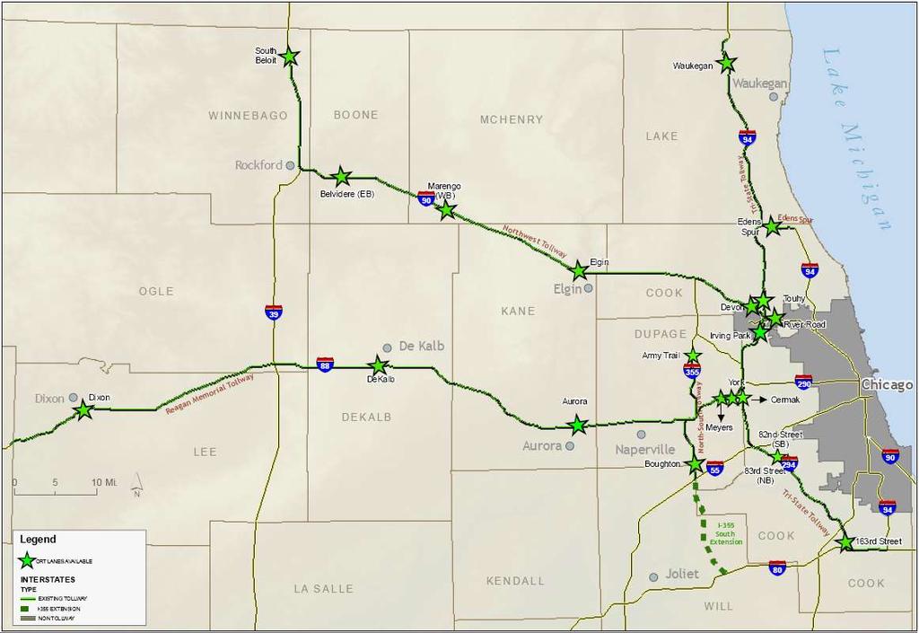 CRP Accomplishments Open Road Tolling at