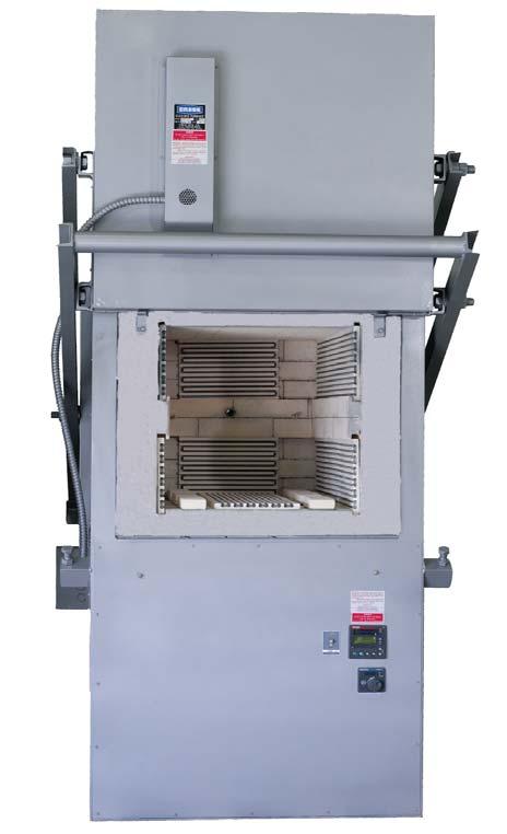 AE Furnaces Single Chamber USES: These furnaces are designed for heavy duty, larger volume jobs requiring controlled temperatures up to 2100 ºF continuous or 2250 ºF intermittent.