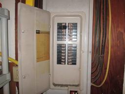 Electrical System Location of main panel: Garage Location of distribution box: Next to main panel Location of main disconnect: None noted Type of protection: Circuit breakers Service conductor