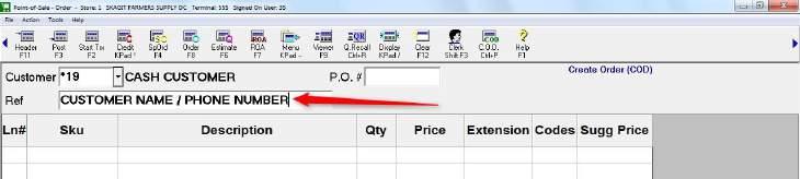 Creating an Order in POS What is an Order in POS?