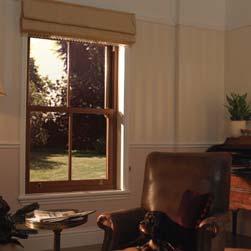 The slim sash is designed specifi cally to replicate the more elegant sightlines of traditional wooden