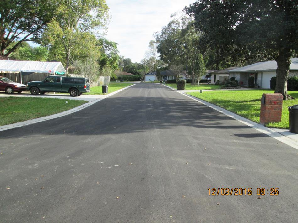 water utility and improve the drainage and roadway on Gabriel Drive and Chablis Court W.