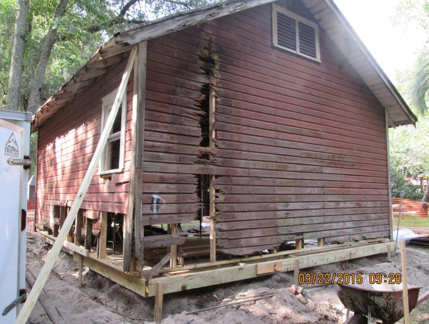 Carriage House Improvements at Clarke Park Before After Work will consist the demolition of