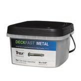 Sizes Deckfast Metal for One-Inch