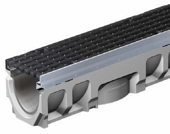 Product Range PRO (C250kN to F900kN) The Filcoten Pro channel system is also available with various integral rail types range from Galvanised steel or Cast Iron (Stainless Steel also available).