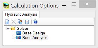 Reviewing Calculation Options 1. In the Scenarios dialog, double-click the 100 Year Analysis scenario.