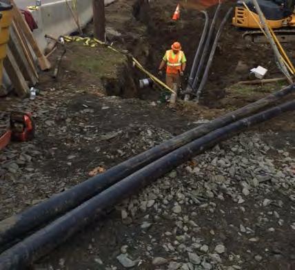 Trenchless Technology Drainage Pipes crossing