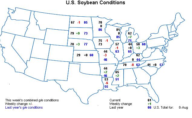 90 soybeans Next Major USDA Reports: Thursday August 11, 2011 WASDE & Crop Production The report will include a revision to planted acreage numbers for the states of Minnesota, North and South Dakota