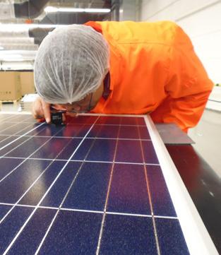 Reaching new levels of excellence & profitability Market dominance in PV modules and panels is all about output and