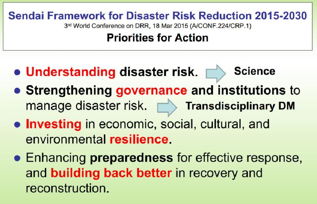 II. National Disaster Management Plan 3. Proposed Measures 1. To improve institutions, policies and legal documents 2. Consolidation of organizational structure and human resources 3.