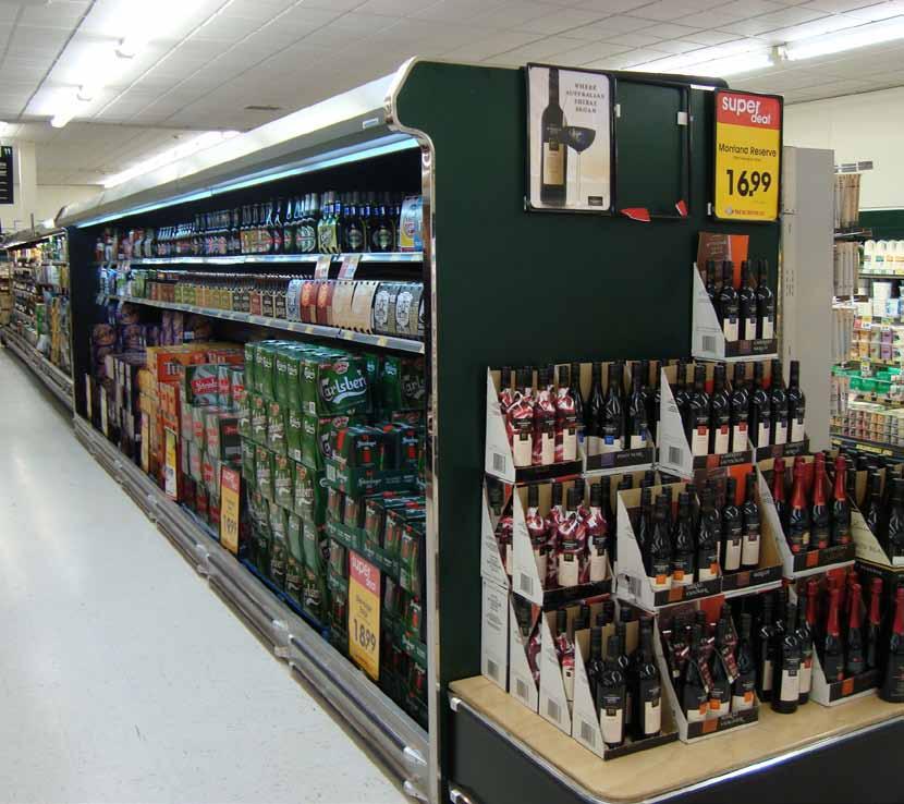 Hussmann Bulk Beer Merchandiser (RBM) Specialty roducts The RBM case