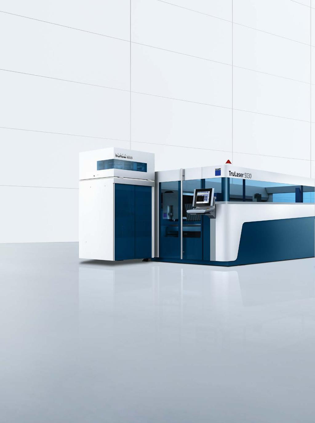 Productive machines. TruLaser Series 5000 These powerhouses set high standards of productivity and cost efficiency.