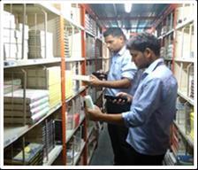 Scanning of the cartons and individual books for put away Cross check of the put away and confirmation to publisher on web report Daily cycle count using barcode scanners.