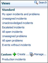 Incident Manager, what you see here, gives you a centralized way to manage all these different incidents.