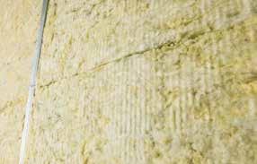 Similar to fibreglass, the inorganic fibres of JM Mineral Wool are developed from basalt (a type of volcanic rock).