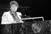 (Declaration of the United Nations Conference on the Human Environment, 1972) 1987: Brundtland Report (World Commission on Environment and Development) The Report spoke about