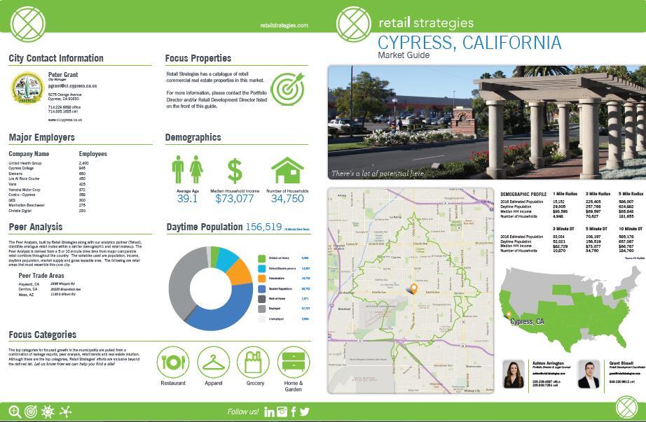 Cypress Market Analysis Customized marketing flyer