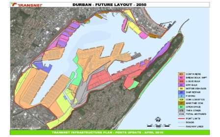 Durban Container Expansion Sequence DCT BERTH DEEPENING 1 2 AIRPORT SITE EXPANSION AIRPORT SITE