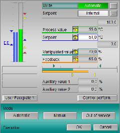 (1) Operator Station (OS) controlling the Process OS ES