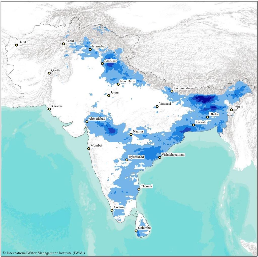 South Asia Drought Monitoring System (SADMS) drought weekly bulletin is produced by