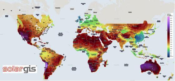 world s electricity needs From a mathematical perspective, less than 3% of the surface area of the Sahara would be sufficient to meet the world s energy demand with solar power plants