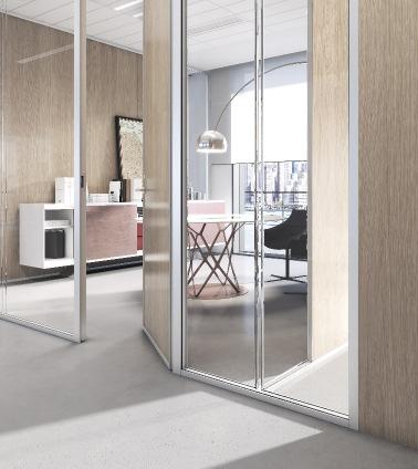 mm profile; HEIGHT TOLERANCE «6» solid partition «6» glass