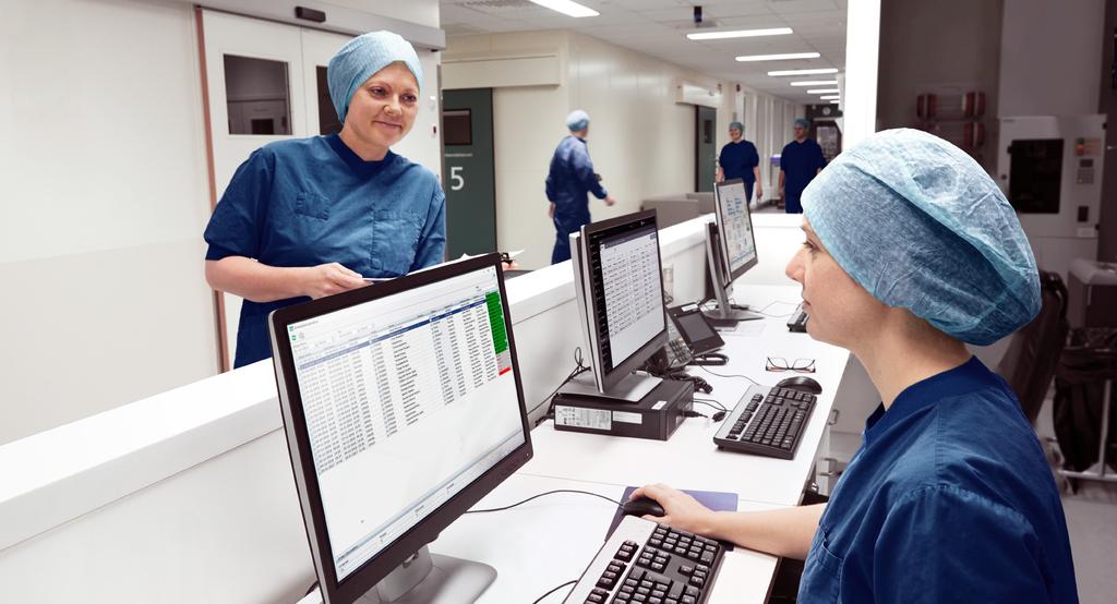 Automatic prioritization for workflow optimization T-DOC monitors single and multi-site sterile reprocessing and automatically prioritizes trays needed for surgical procedures.